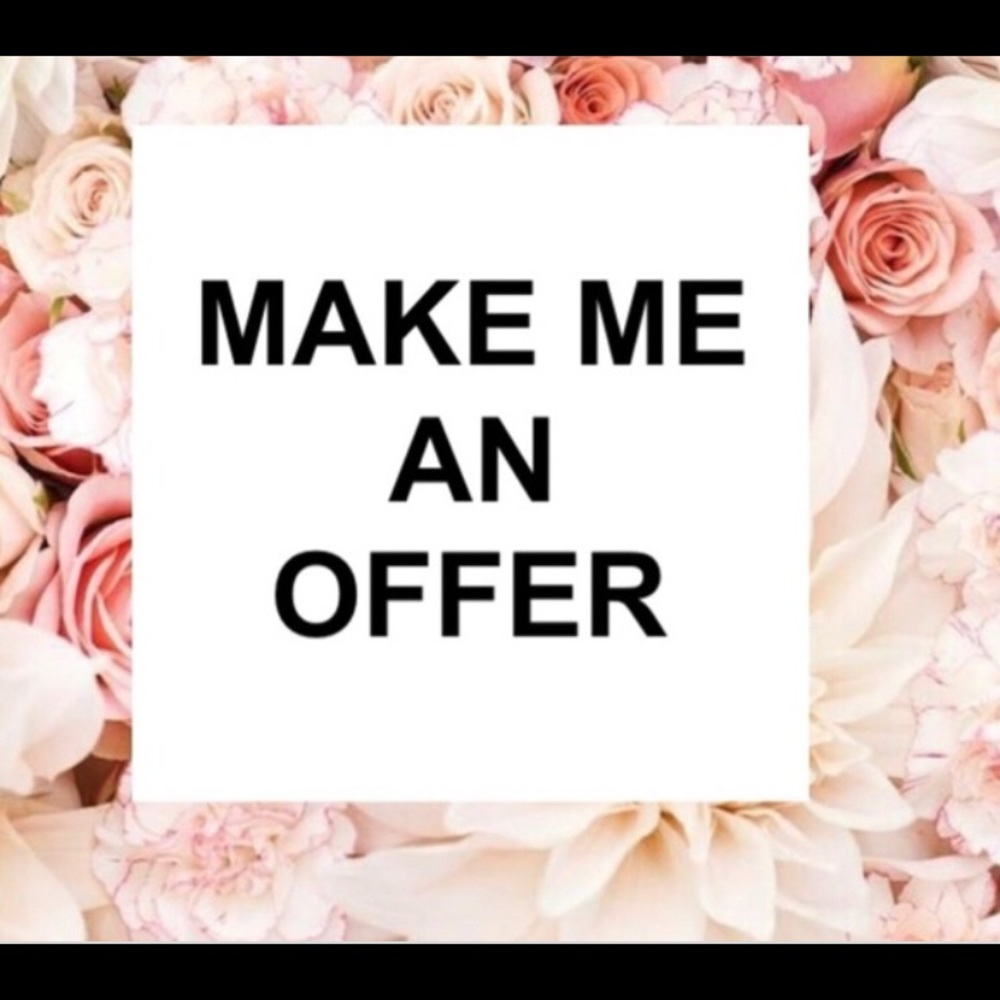 I ACCEPT REASONABLE OFFERS!!!!!